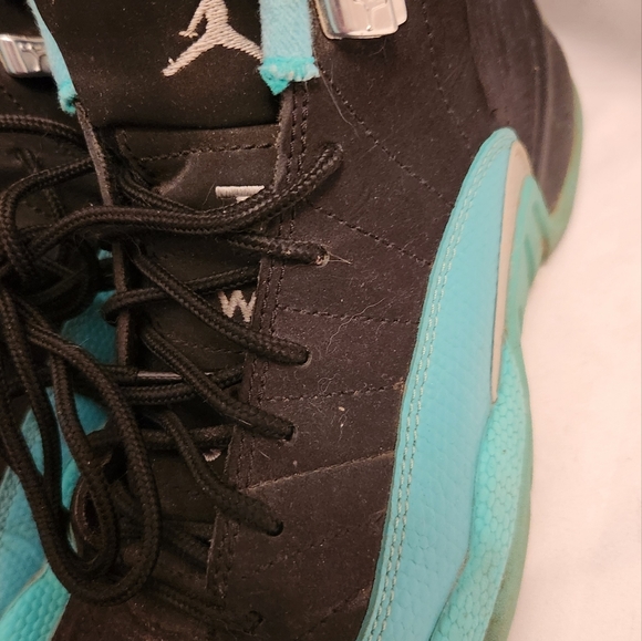 Air Jordan 12 GP Hyper Jade Size 5.5 Y Womens, pre-owned - Picture 4 of 16